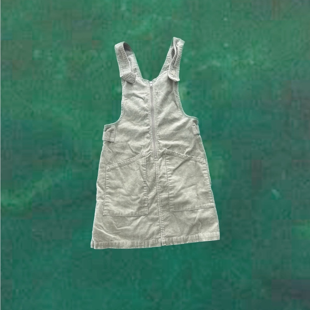 Corduroy Pastel Green Dress by Wild Fable